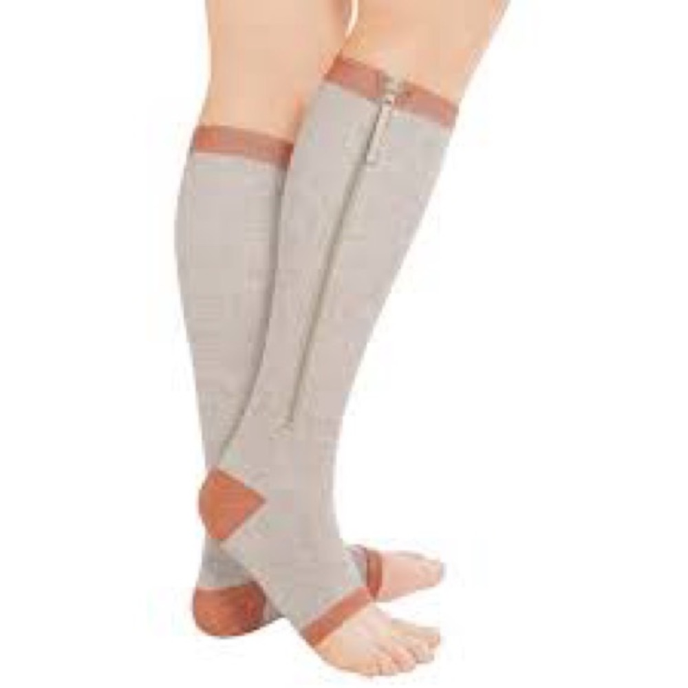 Compression Socks Open Toe